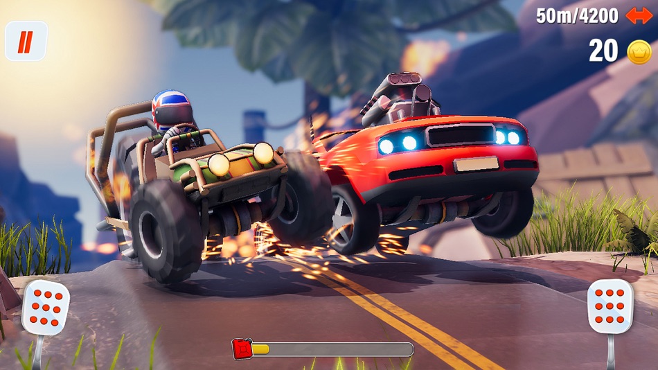#3. Hill Crawler Wheels:Racetrack (iOS) 由: Rooster Games