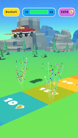 Game screenshot Flying Hills: Drive Master mod apk