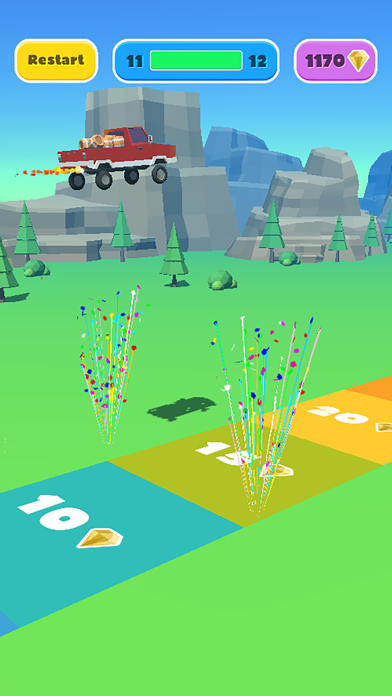 Flying Hills: Drive Master Screenshot