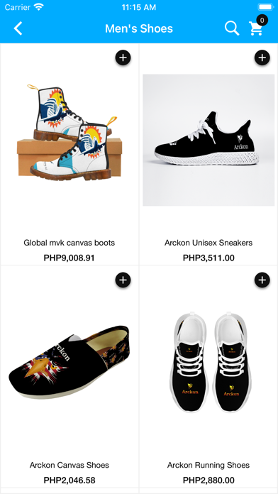 Arckon Store Screenshot