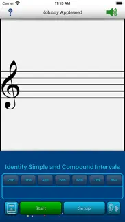 music theory intervals • iphone screenshot 1