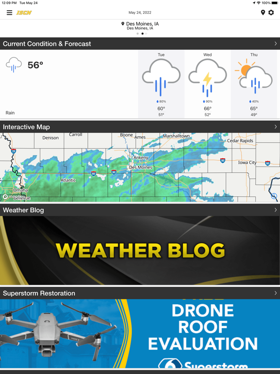 Screenshot #4 pour ISCN Weather