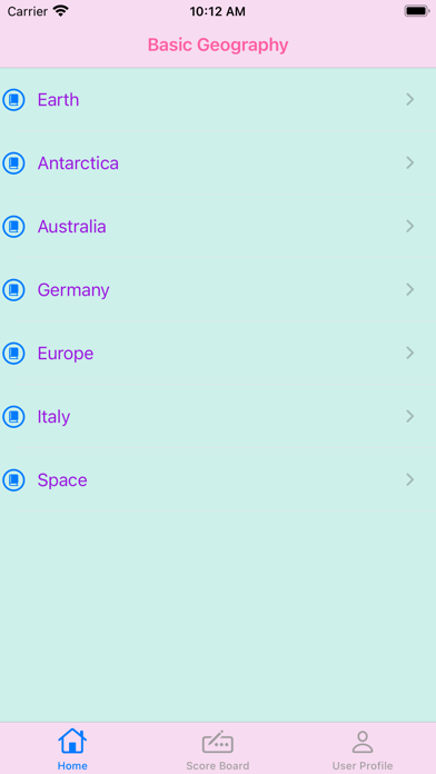 Screenshot #1 pour Basic Geography