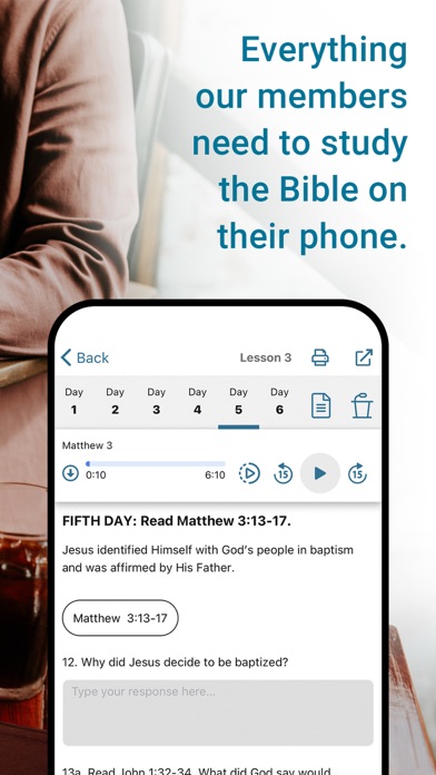 Bible Study Fellowship App Screenshot