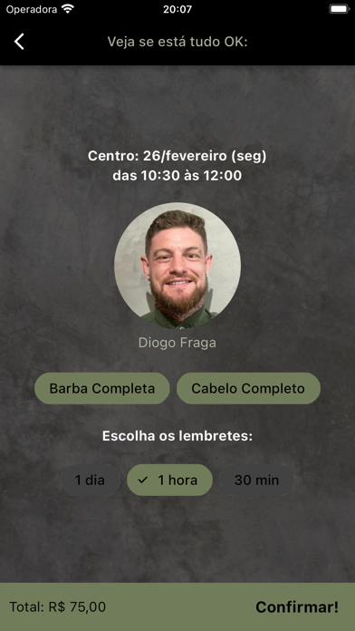 Fraga Barbearia Screenshot