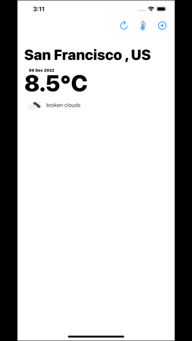 WeatherEye Screenshot