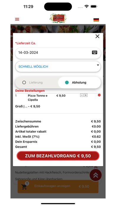 Pizzeria Da Mario Screenshot