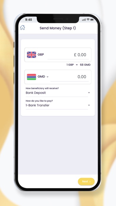 Yayeh Money Transfer Screenshot