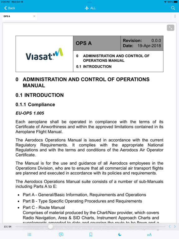 Viasat Aerodocs Viewer screenshot 3