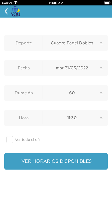 You Padel Center Screenshot