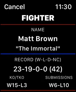 Game screenshot MMA Fights & Results For Watch hack