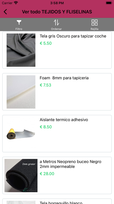Kadusi textil y manualidades Screenshot