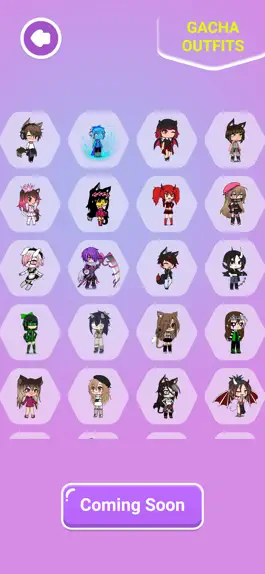 Game screenshot Gacha Ultra 5 Neon Outfits apk