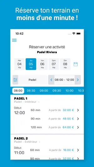 PADEL RIVIERA screenshot 3