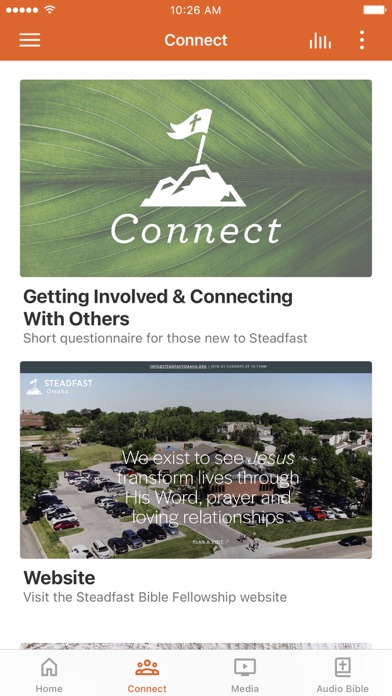 Steadfast Bible Fellowship Screenshot