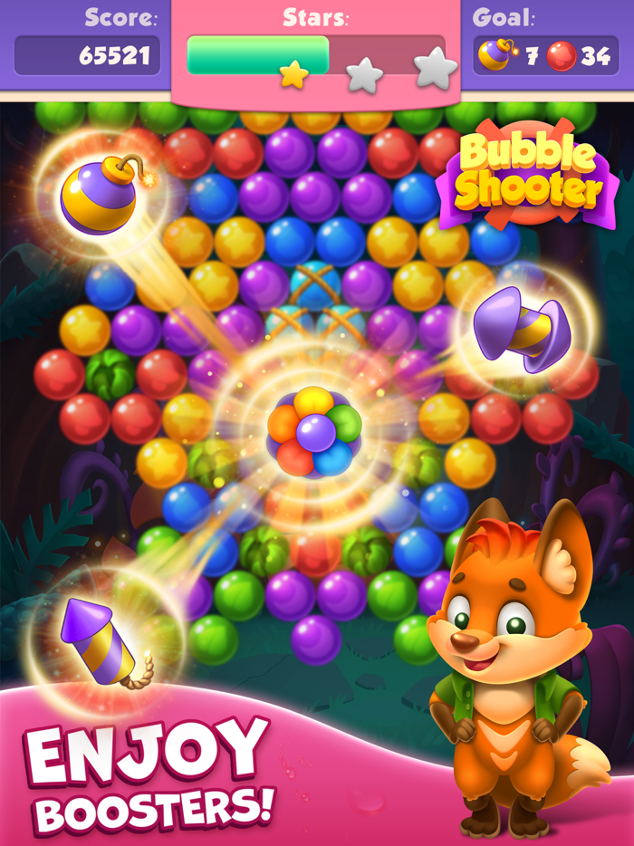 Bubble Shooter Adventure Pop