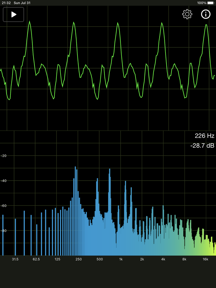 Audio - Spectrum Analyzer