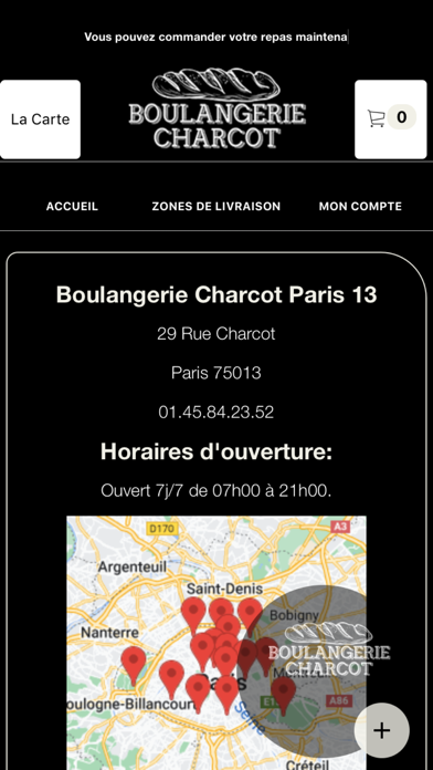 Boulangerie Charcot Screenshot