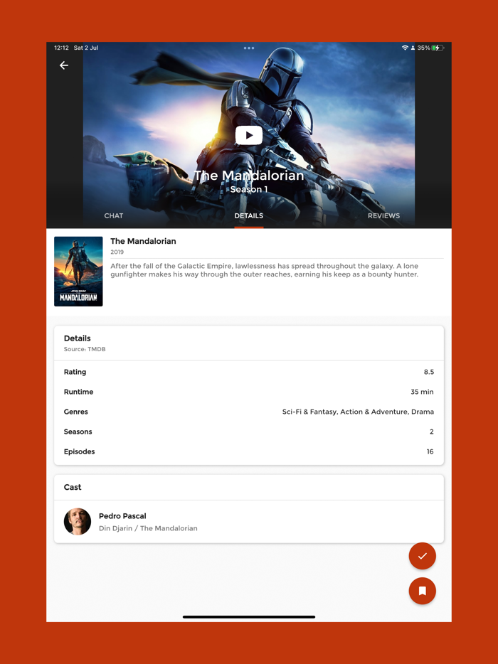 Voxie - Track Movies and Shows