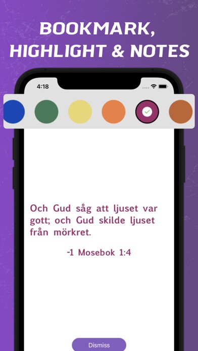 Swedish Bible - offline Screenshot