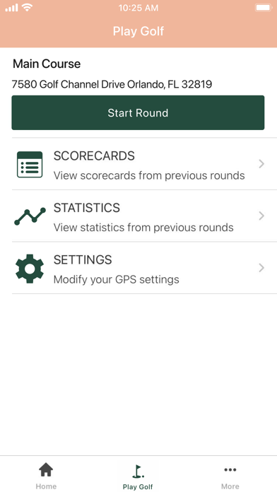 White Oaks Country Club Screenshot