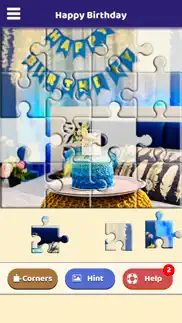 happy birthday puzzle iphone screenshot 2
