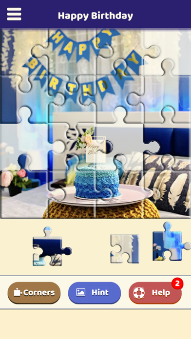 Happy Birthday Puzzle Screenshot