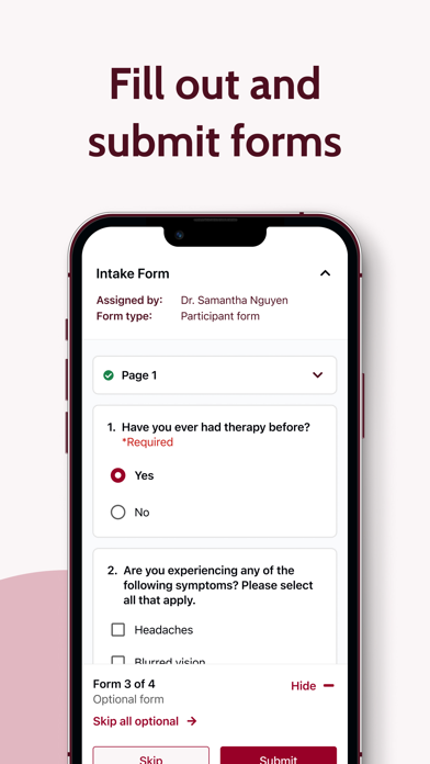 Virtual Care at Concordia Screenshot
