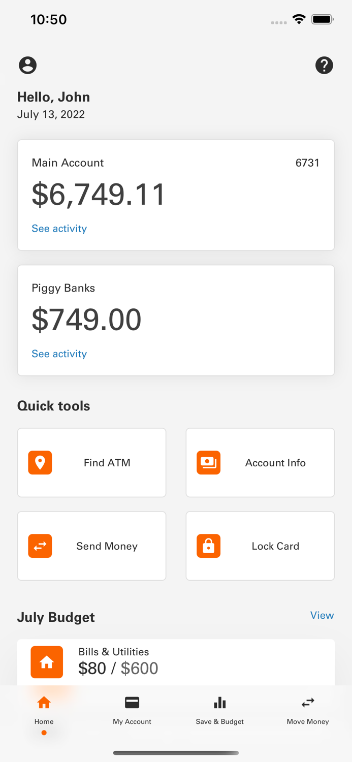 Money Network Mobile App