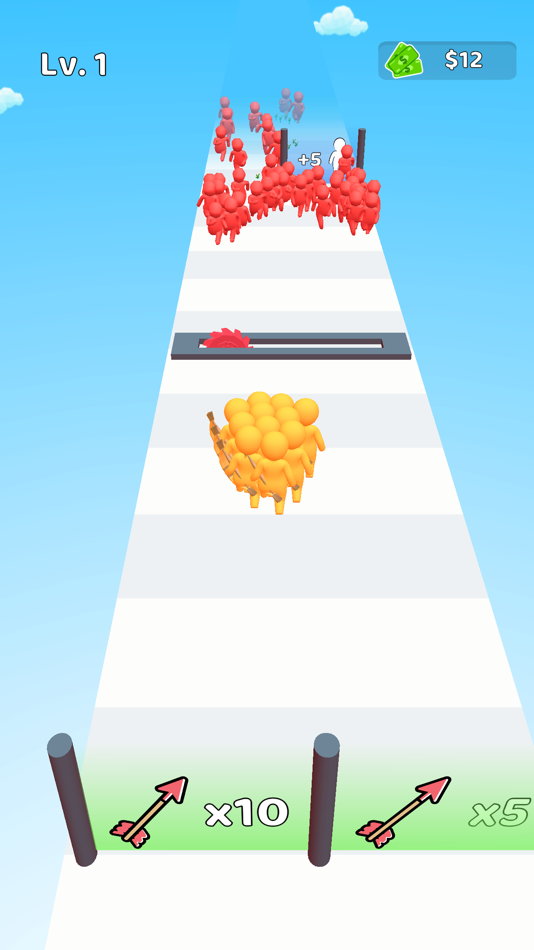 #7. Arrow Crowd (iOS) 由: Ozan Kasikci
