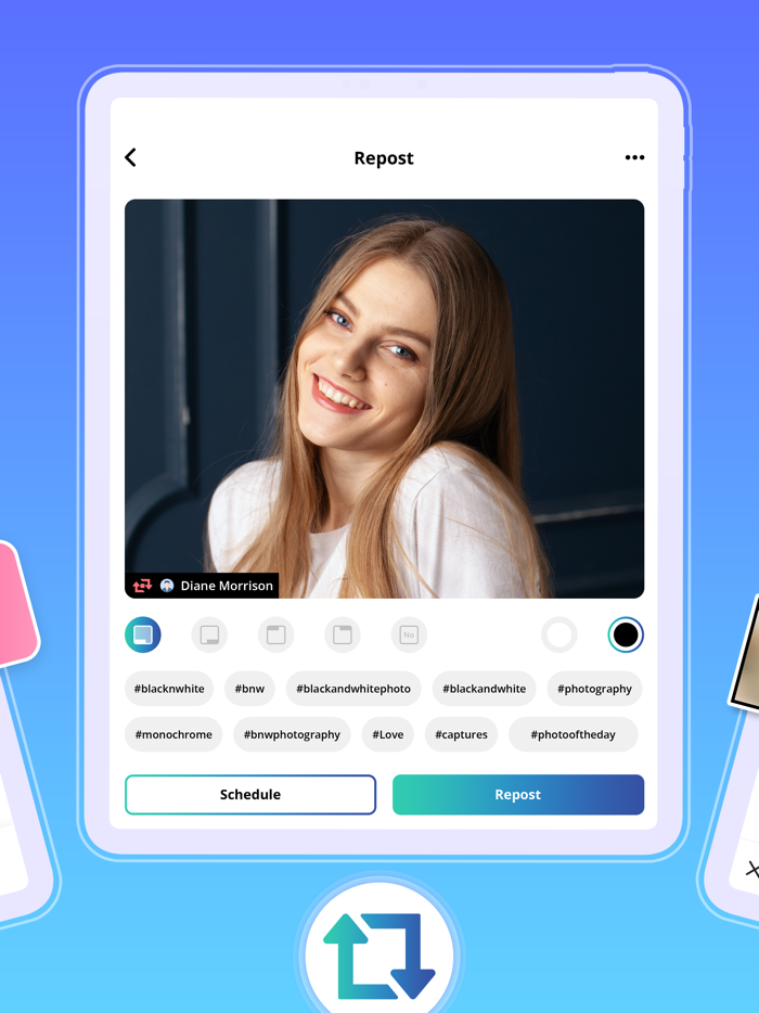 Repost Photo and Video Instantly