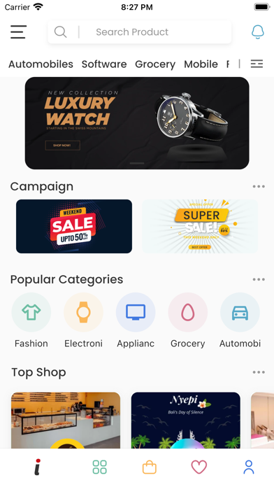 YOORI Online Shopping App Screenshot