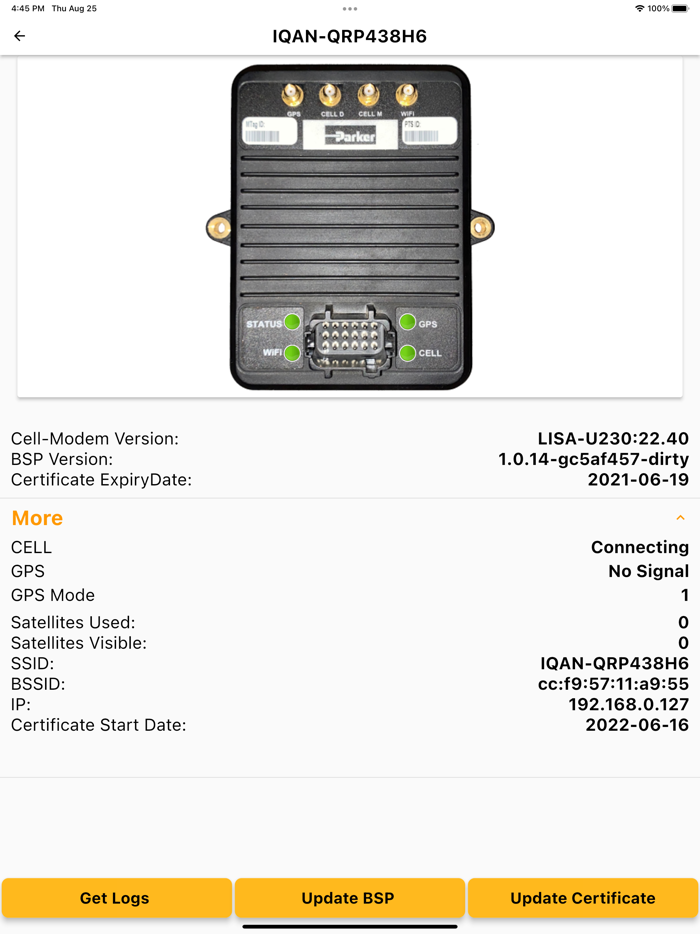 Parker Hannifin Mobile IoT