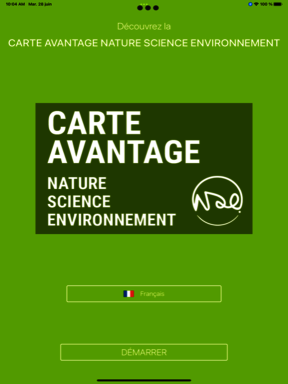 Carte Avantage NSE
