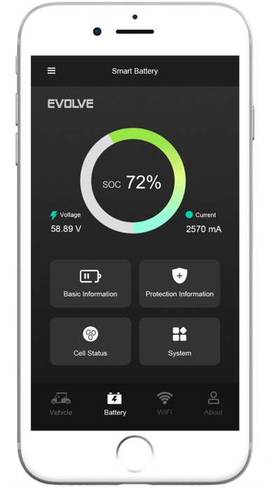 EVOLVE BATTERY Screenshot