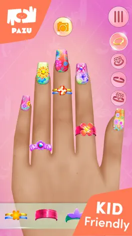 Game screenshot Nail Salon Games for Girls apk