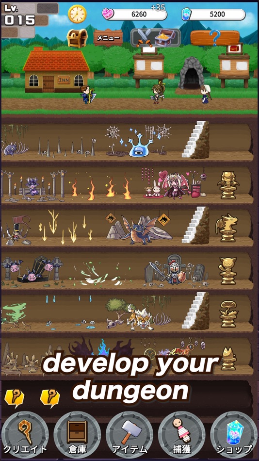 #2. Pocket Dungeon 2 Dark Crystal (iOS) 由: BROCK.CORP