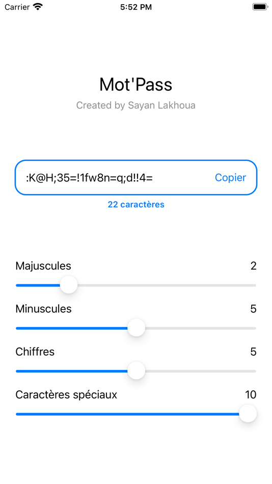 #6. Mot'Pass (iOS) 来自: Nayef Lakhoua