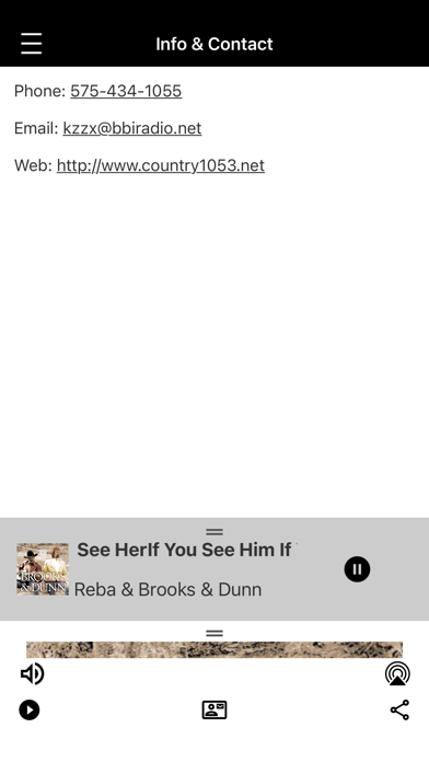 Your Country 105.3 KZZX Screenshot