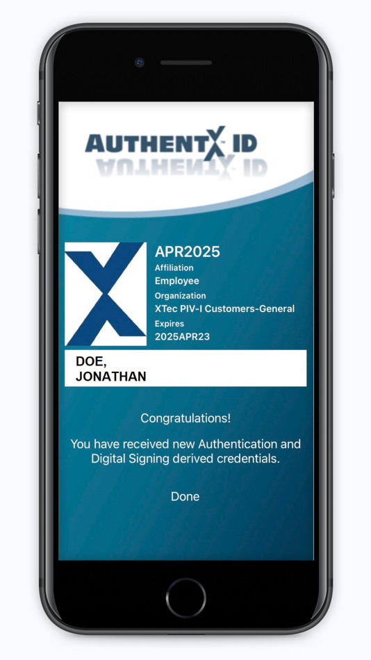 #4. AuthentX ID for BlackBerry (iOS) 由: XTec