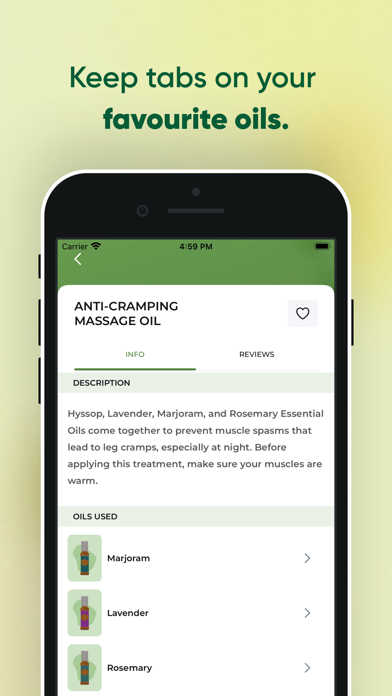 Essential Oils Young Living Screenshot
