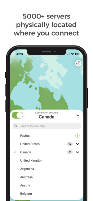 ‎TunnelBear: Secure VPN & Wifi Screenshot
