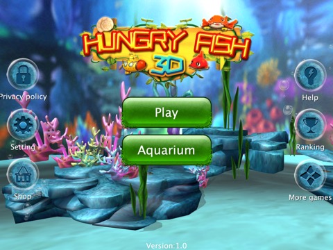 Hungry Fish 3Dのおすすめ画像1