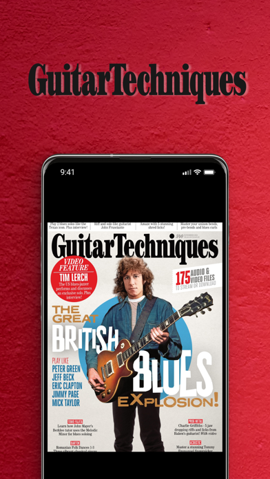 Guitar Techniques Screenshot