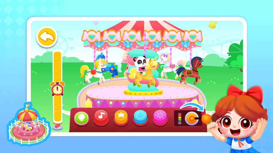 #4. Super Panda Carnival - BabyBus (iOS) 由: BABYBUS CO.,LTD