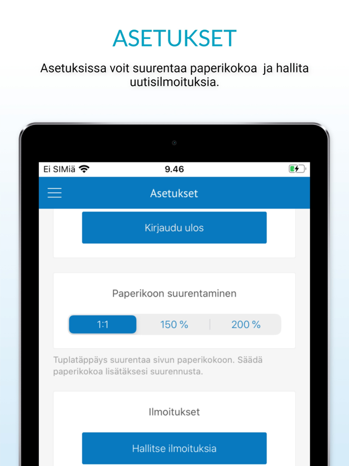 Hämeen Sanomat -sovellus