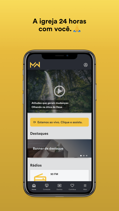 Screenshot #1 pour Igreja Evangélica Manaim