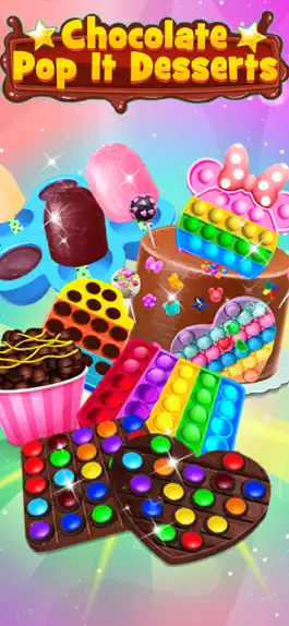 Game screenshot Sweet Chocolate Pop it Dessert mod apk