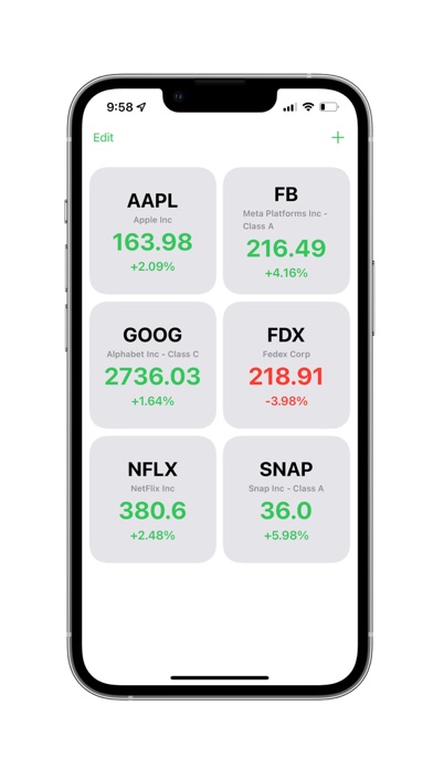 Stocksy - Follow Stocks Screenshot