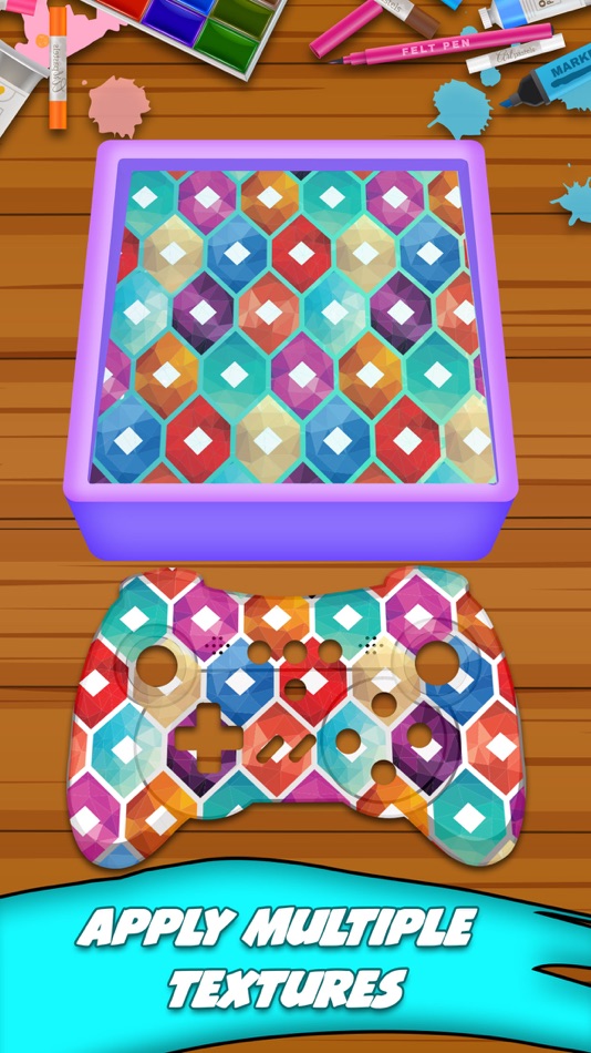 #4. DIY Controller Paint (iOS) Podle: Tamoor Farid